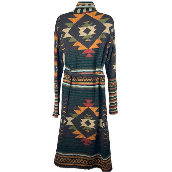 Faherty X B. Yellowtail Paloma Duster Womens S Small Western Aztec READ $348 - Picture 4 of 9